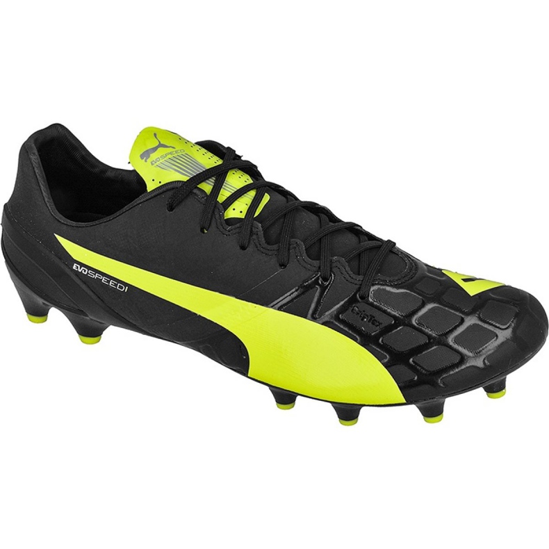 Puma evoSPEED 1.4 Fg M 10326405 jalkapallokengät musta musta