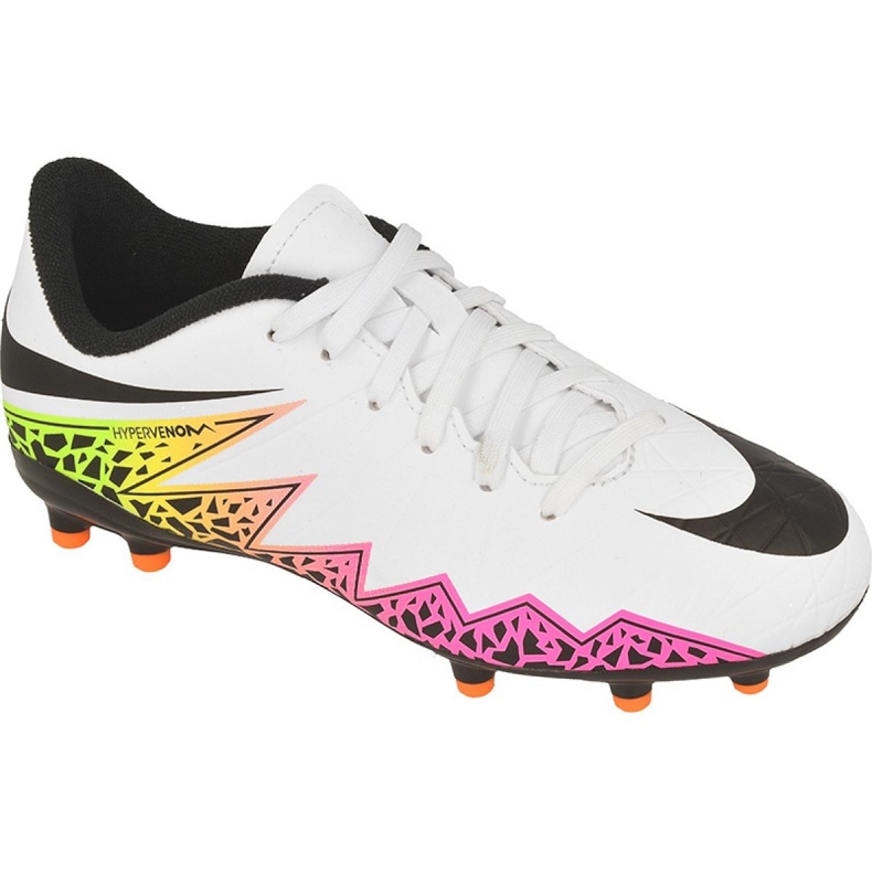 Nike Hypervenom Phelon Ii Fg Jr 744943-108 jalkapallokengät monivärinen valkoinen
