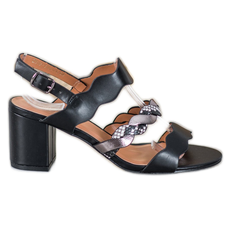 Small Swan Sandaalit baarissa musta
