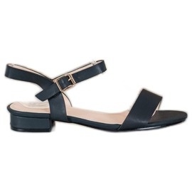 Small Swan Matalakorkoiset sandaalit musta