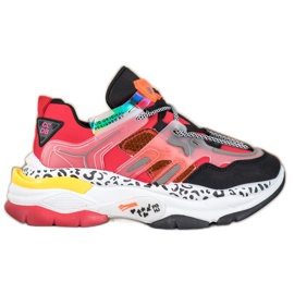 Seastar Muoti Lenkkarit punainen monivärinen