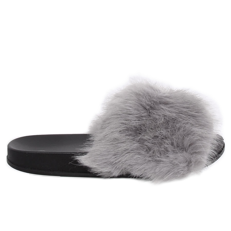 Harmaat tohvelit turkista CK107P Harmaa