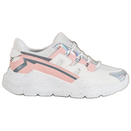 Seastar Glitterillä varustetut lenkkarit valkoinen monivärinen