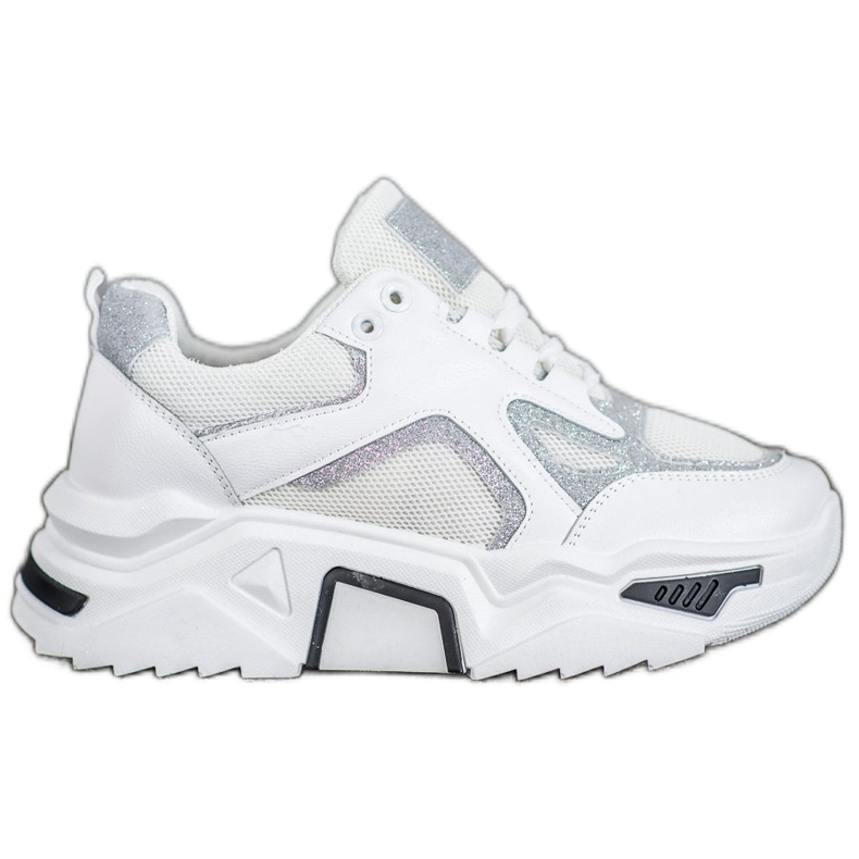 Seastar Muodikkaat lenkkarit glitterillä valkoinen monivärinen