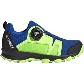 Kengät adidas Terrex Agravic Boa K Jr EE8475 tummansininen sininen monivärinen vihreä