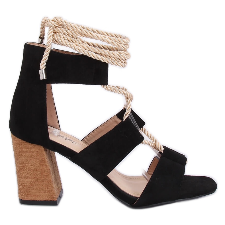 Mustat korkokengät LL-229P Musta