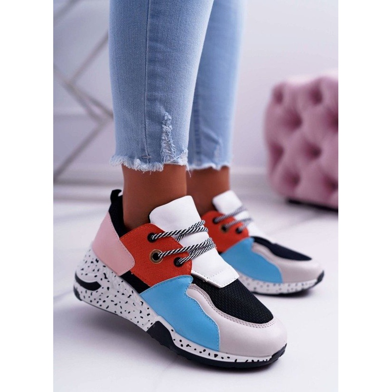 FRJEIN Naisten moniväriset urheilukengät 1072 monivärinen