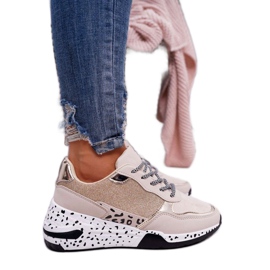 SEA Beige naisten urheilukengät BL182 ruskea monivärinen