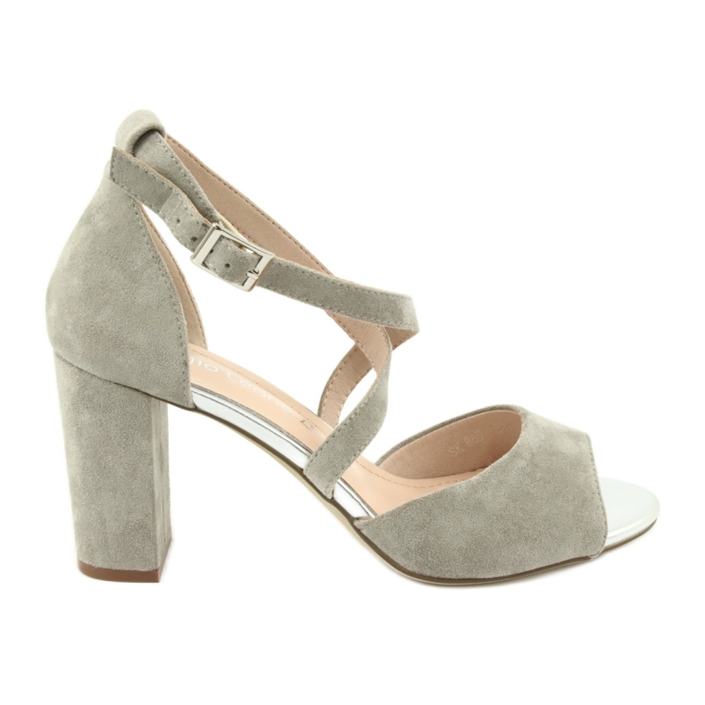 Harmaat gladiaattorisandaalit Sergio Leone SK865