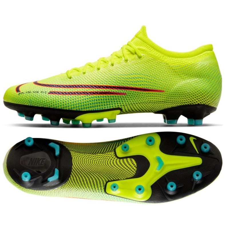 Nike Mercurial Vapor 13 Pro Mds Ag Pro M CJ9981-703 jalkapallokengät monivärinen keltainen