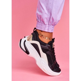 SEA Mustat naisten urheilukengät BL205 valkoinen monivärinen