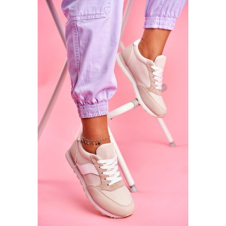 SEA BL189 beige -urheilukengät naisille