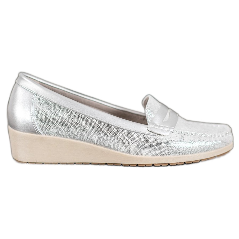 Comer Tyylikäs Loaferit alustalla harmaa