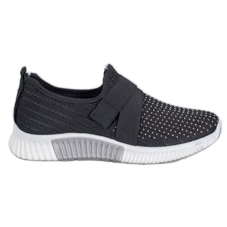 SHELOVET Mustat sliponit kristalleilla