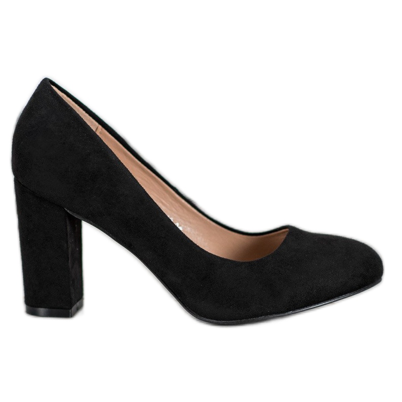 SHELOVET Klassiset pumput pylväässä musta