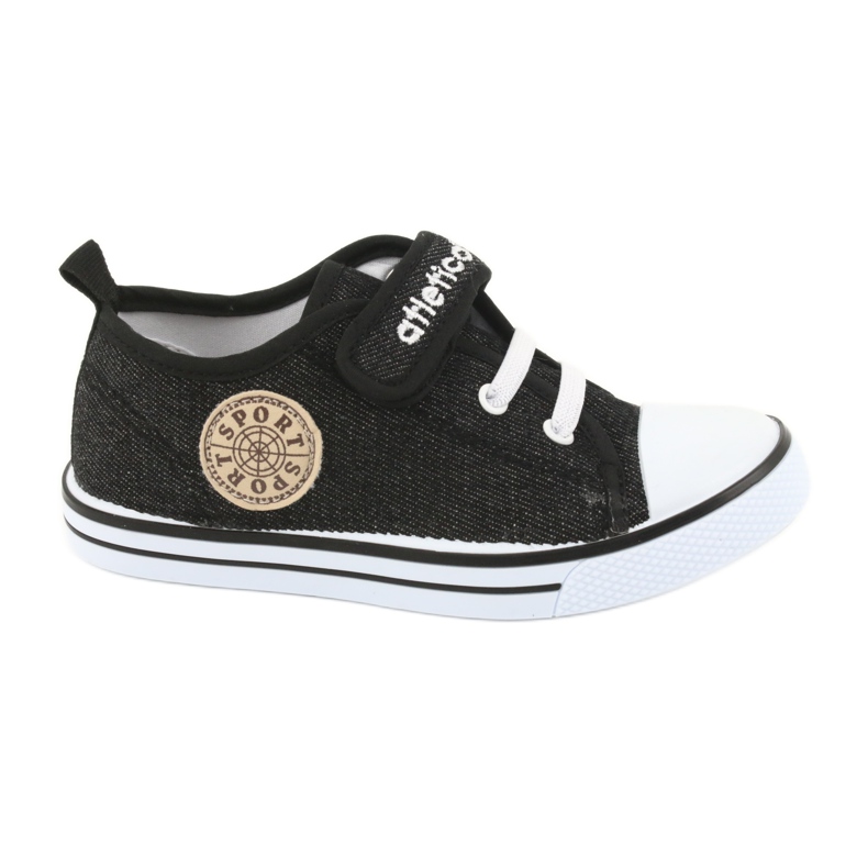 Tennarit, joissa nahkainen Atletico BSM029 musta