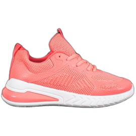 Ideal Shoes Sidotut kengät verkolla oranssi