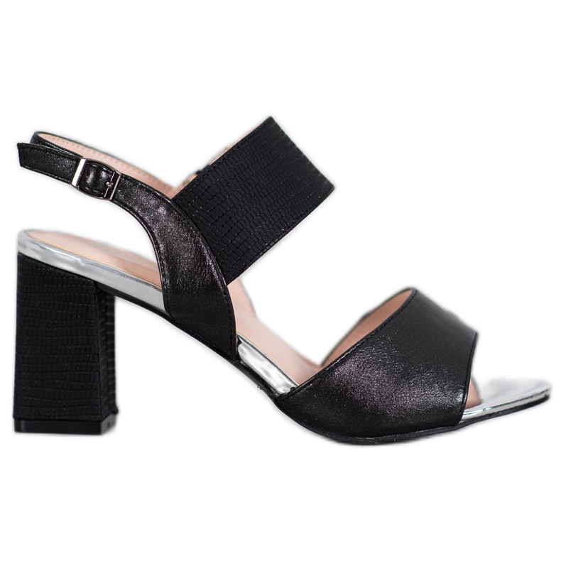 VINCEZA sandaalit musta