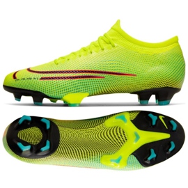 Nike Mercurial Vapor 13 Pro Mds Fg M CJ1296-703 jalkapallokengät keltainen keltainen