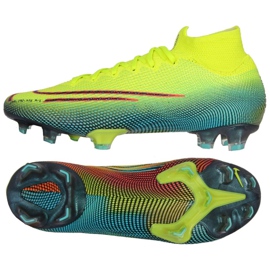 Nike Mercurial Superfly 7 Elite Mds Fg M BQ5469-703 jalkapallokengät monivärinen keltainen