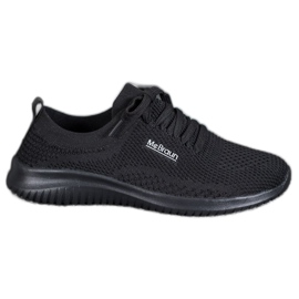 SHELOVET Sidotut tekstiilikengät musta