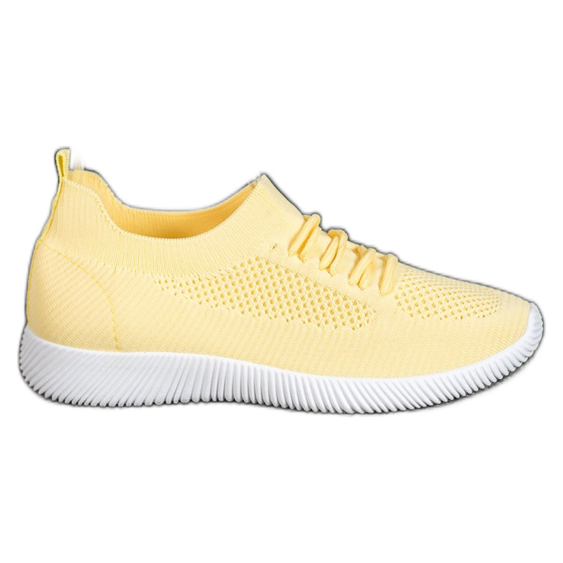 SHELOVET Keltaiset avoimet kengät keltainen