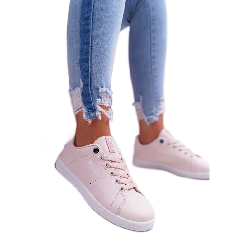 Vaaleanpunainen Big Star DD274216 naisten lenkkarit