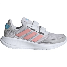 Adidas Tensaur Run C Jr EG4148 kengät vaaleanpunainen harmaa