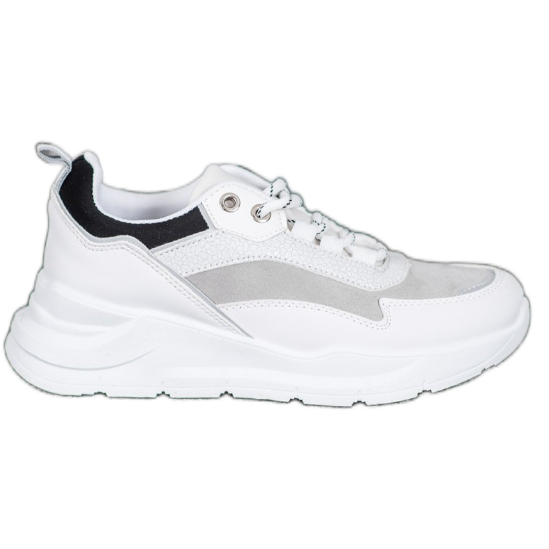 SHELOVET Tennarit alustalla valkoinen musta