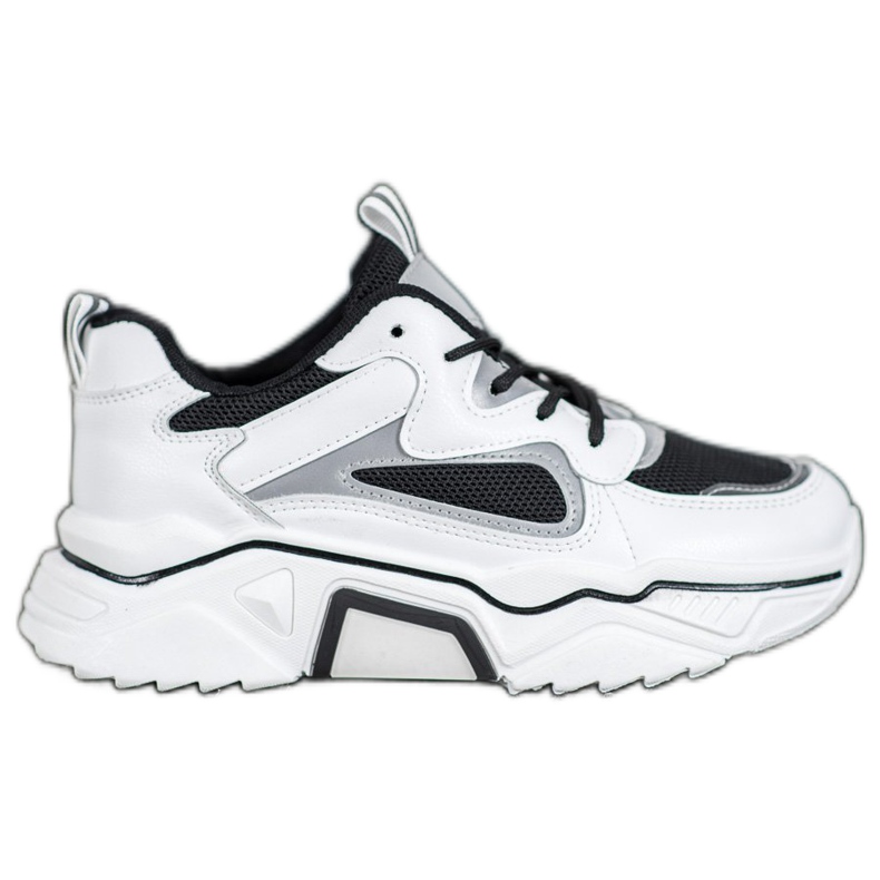 Weide Muodikkaat verkkokengät valkoinen musta