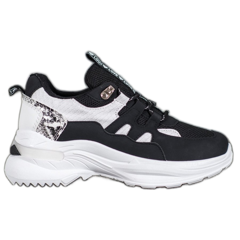 Weide Muodikkaita rakkaus lenkkarit musta