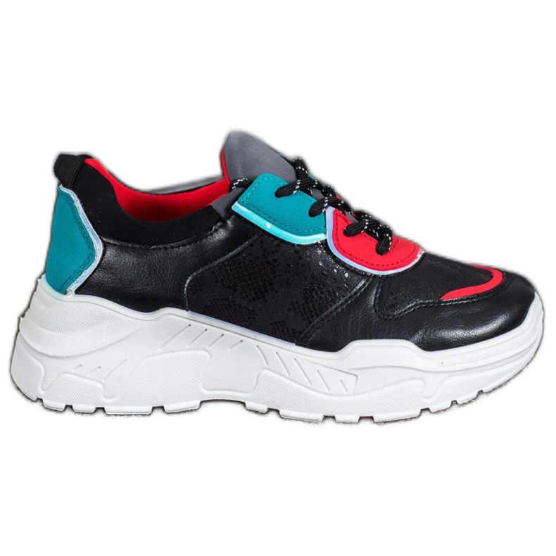 SHELOVET Muodikkaat lenkkarit musta