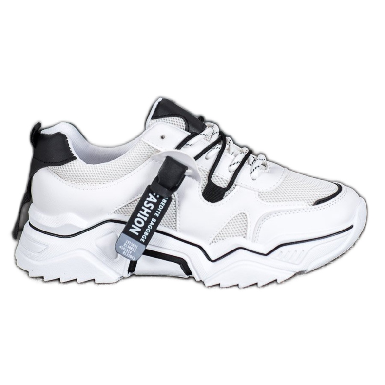 SHELOVET Naisten muoti lenkkarit valkoinen musta