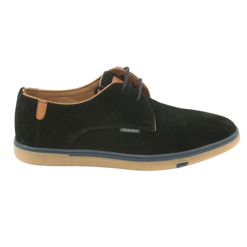 Mustat Badura 3763 miesten kengät ruskea