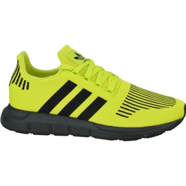 Adidas Swift Run EE6797 kengät musta vihreä