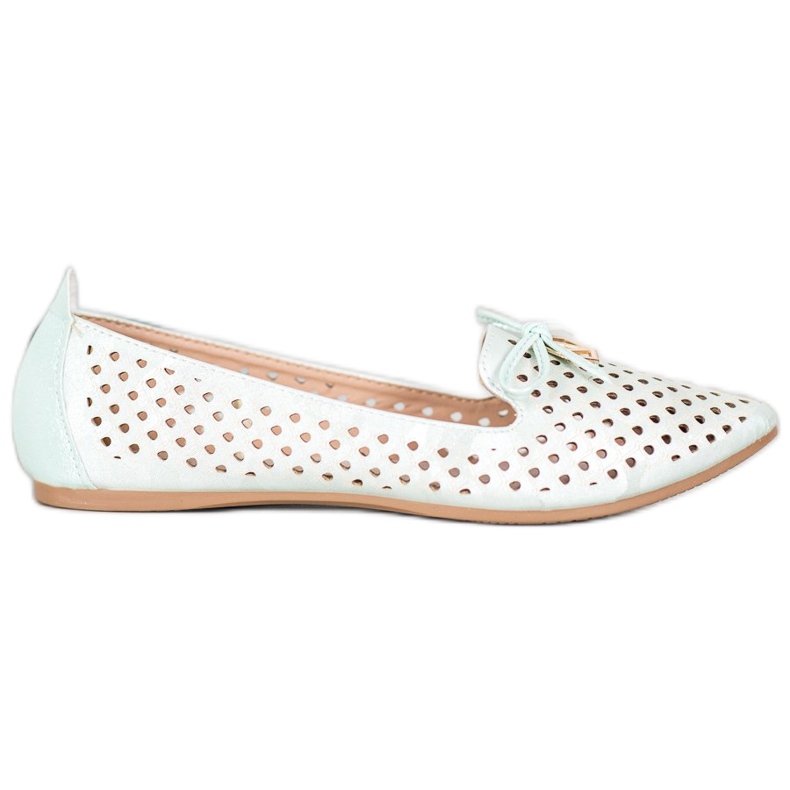 Avoin ballerina Spitzissä VINCEZA vihreä