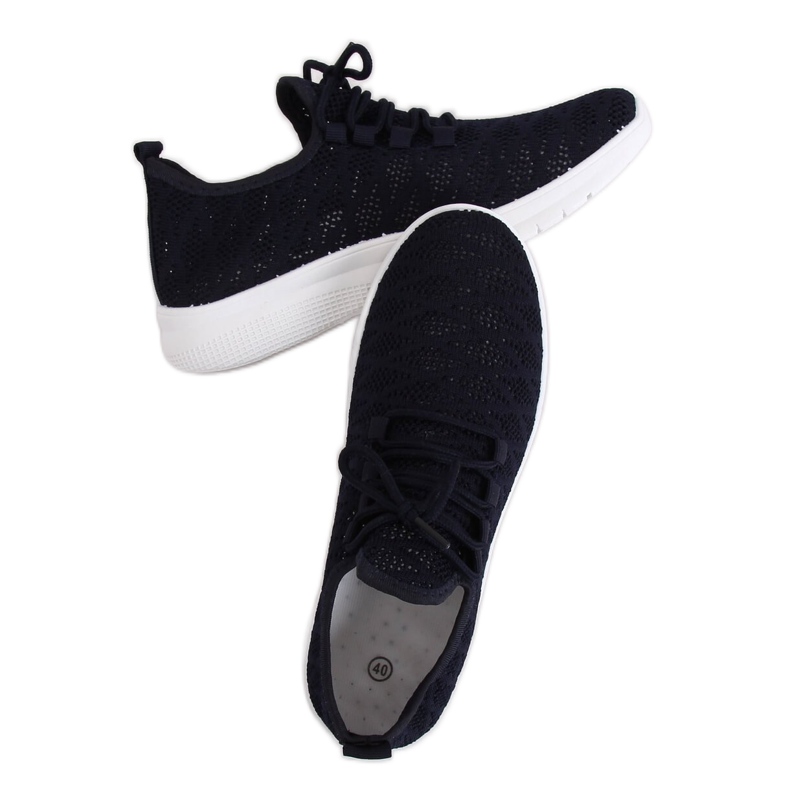 BB76 Laivasto tummansiniset urheilukengät laivastonsininen keltainen