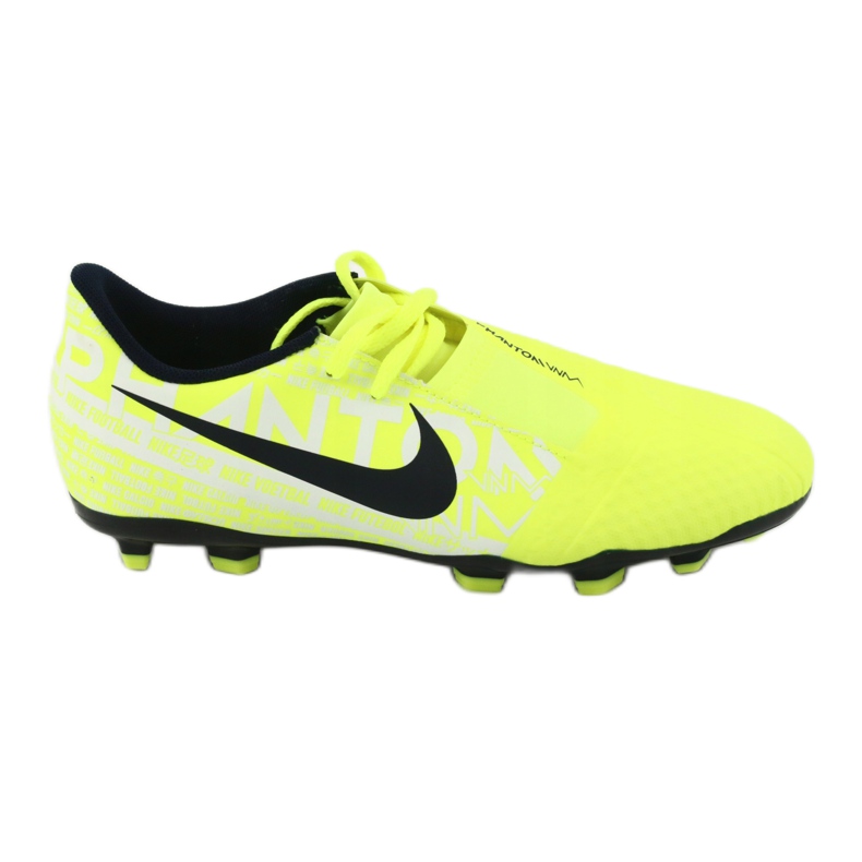 Nike Phantom Venom Academy Fg Jr AO0362-717 jalkapallokengät keltainen