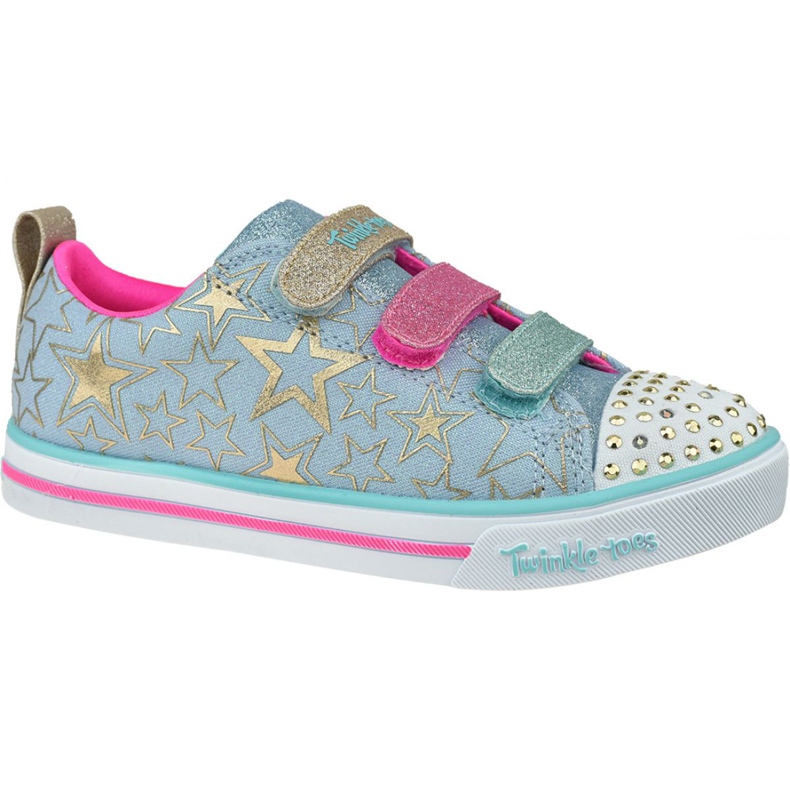 Skechers Sparkle Lite-Stars The Limit Jr 314036L-LBMT Kengät sininen vaaleanpunainen kultainen
