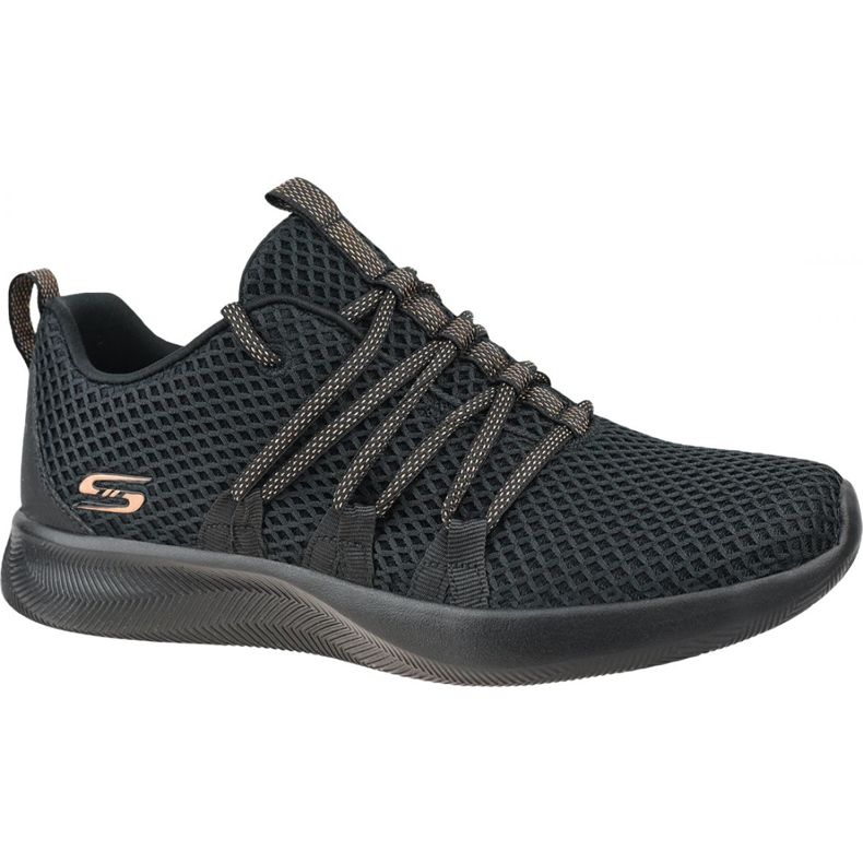 Skechers Bobs Squad-Mega Glam W 32804-BLK Kengät musta
