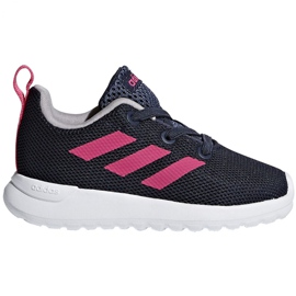 Kengät adidas Lite Racer Cln K Jr BB7053 tummansininen vaaleanpunainen