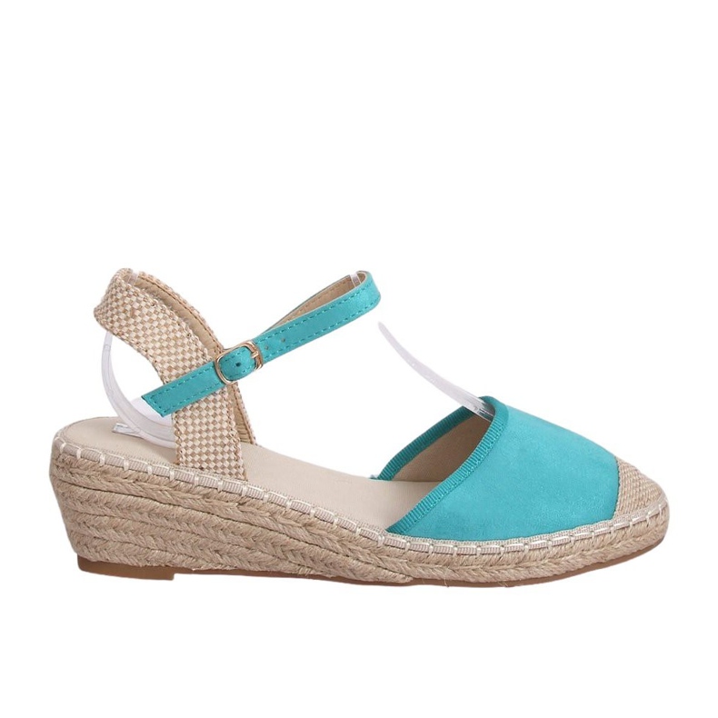 Espadrillot kiiloissa minttu LLI-3M85 Vihreä monivärinen