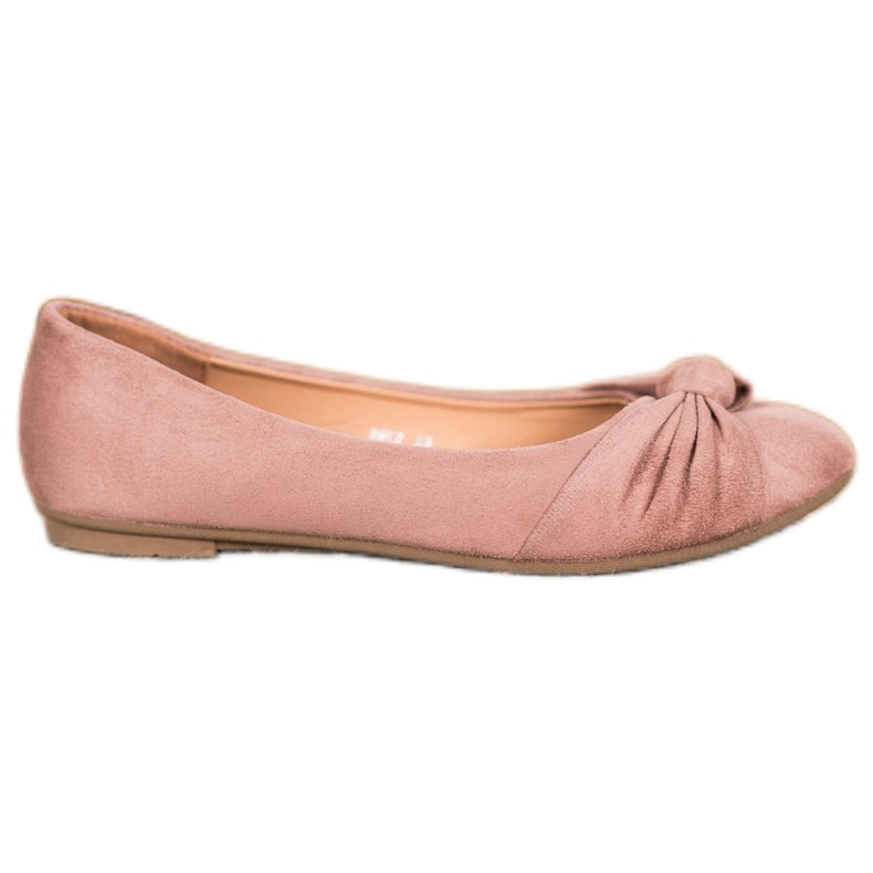 Clowse Mukavat mokkanahkat vaaleanpunainen