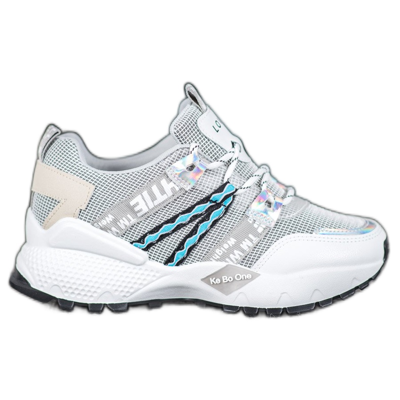 Bona Love Mesh Tennarit valkoinen harmaa