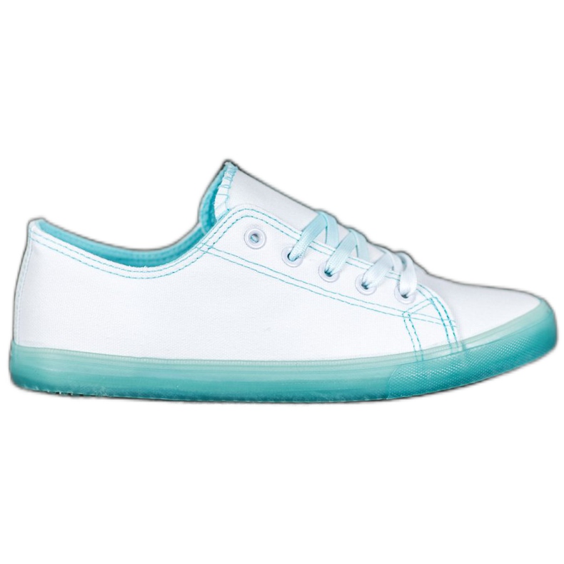 SHELOVET Tennarit, joissa on sininen pohja valkoinen