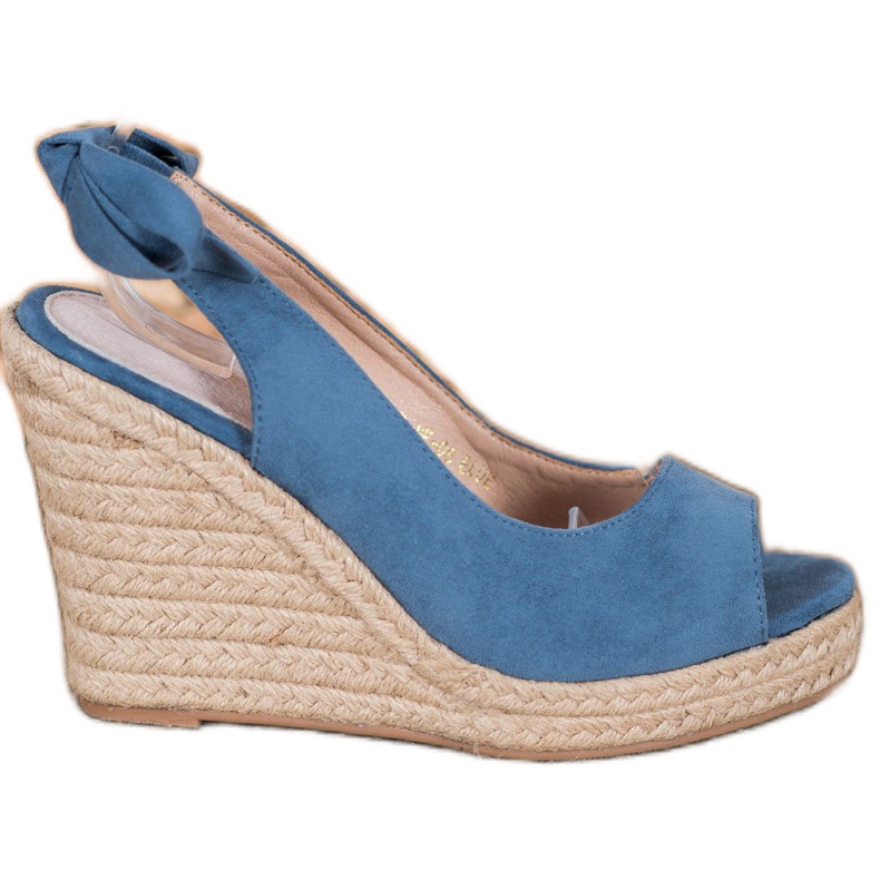 Goodin Sidotut Espadrilles -sandaalit sininen Goodin Sidotut Espadrilles -sandaalit sininen