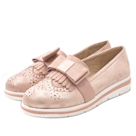 Vaaleanpunaiset mattakengät kiilassa YT-8 vaaleanpunainen