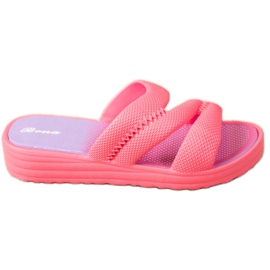 Bona Mukavat vaaleanpunaiset tossut vaaleanpunainen