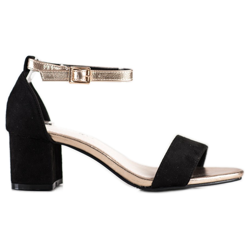 Goodin Tyylikkäät sandaalit baarissa musta