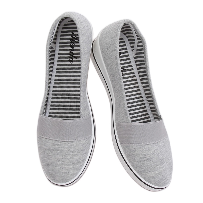 Harmaat ballerinat kiiloissa S81B001 Harmaa